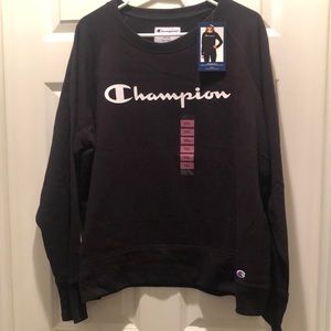 Champion Sweatshirt Women’s XXL Black 🖤 NWT